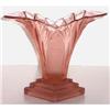 Walther Glass Pink Art Deco GRETA Vase #1118792