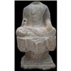 Image 1 :  Elegant Seated Buddha Statue Carved With Stone#1119224