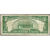 Image 2 : 1929 $5 Second National Bank of Houston, Texas CH# 8645 National Currency Note