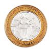 Image 1 : .999 Fine Silver Red Garter Wendover, Nevada $10 Limited Edition Gaming Token