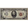 Image 1 : 1934A $20 Hawaii WWII Emergency Issue Federal Reserve Note