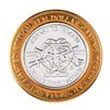 Image 2 : .999 Silver Treasure Island Las Vegas $10 Casino Gaming Token Limited Edition
