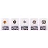 Image 2 : 1958 (5) Coin Proof Set Graded NGC PF67