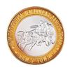 Image 1 : .999 Silver Sam's Town Las Vegas $10 Limited Edition Casino Gaming Token