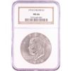 Image 1 : 1974-S $1 Eisenhower Silver Dollar Coin NGC MS66
