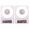 Image 2 : Lot of (2) 2019Mo Mexico 2 Onza Libertad Silver Coins NGC MS69 Early Releases