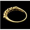 Image 3 : 14KT Yellow Gold Ladies 0.40 ctw Ruby Ring