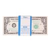 Image 1 : Pack of (100) Consecutive 1963B $1 Federal Reserve Barr Notes Richmond