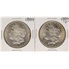 Image 1 : Lot of 1884 & 1884-O $1 Morgan Silver Dollar Coins