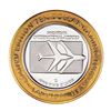 Image 2 : .999 Silver McCarran International Airport $10 Casino Limited Edition Gaming Token
