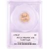 Image 2 : 1990-P $5 Proof American Gold Eagle Coin PCGS PR69DCAM Mint Director Signature