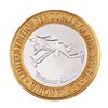 Image 1 : .999 Silver Union Plaza Las Vegas, Nevada $10 Casino Limited Edition Gaming Token
