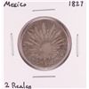 Image 1 : 1827 Mexico 2 Reales Silver Coin