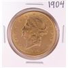 Image 1 : 1904 $20 Liberty Head Double Eagle Gold Coin