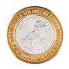 Image 1 : .999 Silver Treasure Island Las Vegas $10 Casino Gaming Token Limited Edition