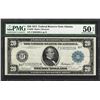 Image 1 : 1914 $20 Federal Reserve Note Atlanta Fr.986 PMG About Uncirculated 50EPQ