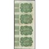 Image 2 : Uncut Sheet of (4) State of Louisiana Baby Bond Obsolete Notes