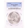 Image 1 : 1976-S $1 Eisenhower Silver Dollar Coin PCGS MS65