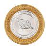 Image 1 : .999 Silver McCarran International Airport Las Vegas, NV $10 Limited Gaming Token