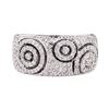 Image 2 : 14KT White Gold 0.80 ctw Diamond Ring