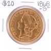 Image 1 : 1868 $20 Liberty Head Double Eagle Gold Coin