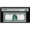 Image 1 : 1929 10 Unit American Bank Note Co. "Test Note" PMG Choice Uncirculated 63EPQ