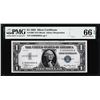 Image 1 : 1935 $1 Silver Certificate Note Fr.1607 PMG Gem Uncirculated 66EPQ