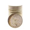 Image 2 : Roll of (20) Brilliant Uncirculated 1881-S $1 Morgan Silver Dollar Coins Nice Toning