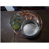 Image 1 : DECORATIVE COPPER TRAY AND MISC TRAYS