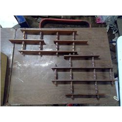 WALL MOUNTED DECORATIVE SHELVES