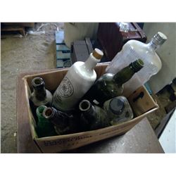 BOX OF BOTTLES