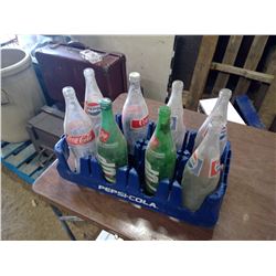 PEPSI-COLA CRATE, INCLUDING PEPSI, COKE, AND 7-UP