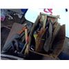 Image 1 : BOX OF MISC TOOL AND AXE HEAD