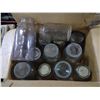Image 1 : BOX OF MASON JARS