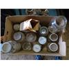 Image 1 : BOX OF MASON JARS