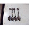 Image 1 : 4 DECORATIVE SPOONS FROM 1939 CANADA