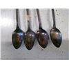 Image 2 : 4 DECORATIVE SPOONS FROM 1939 CANADA