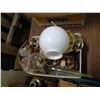Image 1 : MISC. BOX OF LIGHTING FIXTURES AND LAMPS