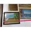 Image 2 : 5 FRAMED PHOTOS AND ONE FRAMED MIRROR
