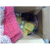 Image 2 : BOX OF VARIOUS BLANKETS