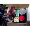 Image 1 : BOX OF TIN CONTAINERS