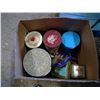 Image 1 : BOX OF TIN CONTAINERS