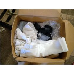 BOX OF VARIOUS BLANKETS