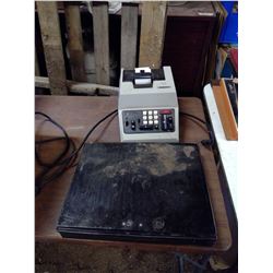 REGISTER AND CASH TRAY