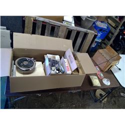 ELECTRICAL PARTS, STOVE TOP RANGES, HIDDEN SECURITY DETECTOR, ECT.