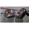Image 2 : 2 VINTAGE CHROME LIGHTS, ELCTROLINE