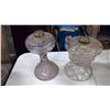 Image 2 : 2 COAL OIL LAMPS, 1 TURNING PURPLE