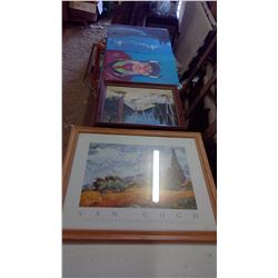4 PICTURES, INCLUDING 2 BILLY BRASS PAINTINGS