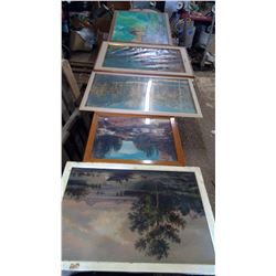 5 LARGE PICTURES
