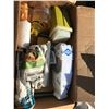 Image 2 : BOX OF KITCHEN ITEMS (GRADDER, CUPS, TALL CUPS,ETC)